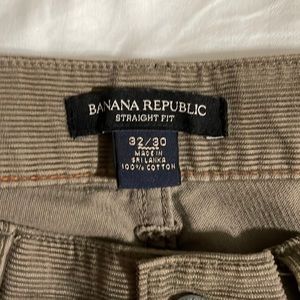 Banana Republic Straight Fit Corduroy Jeans